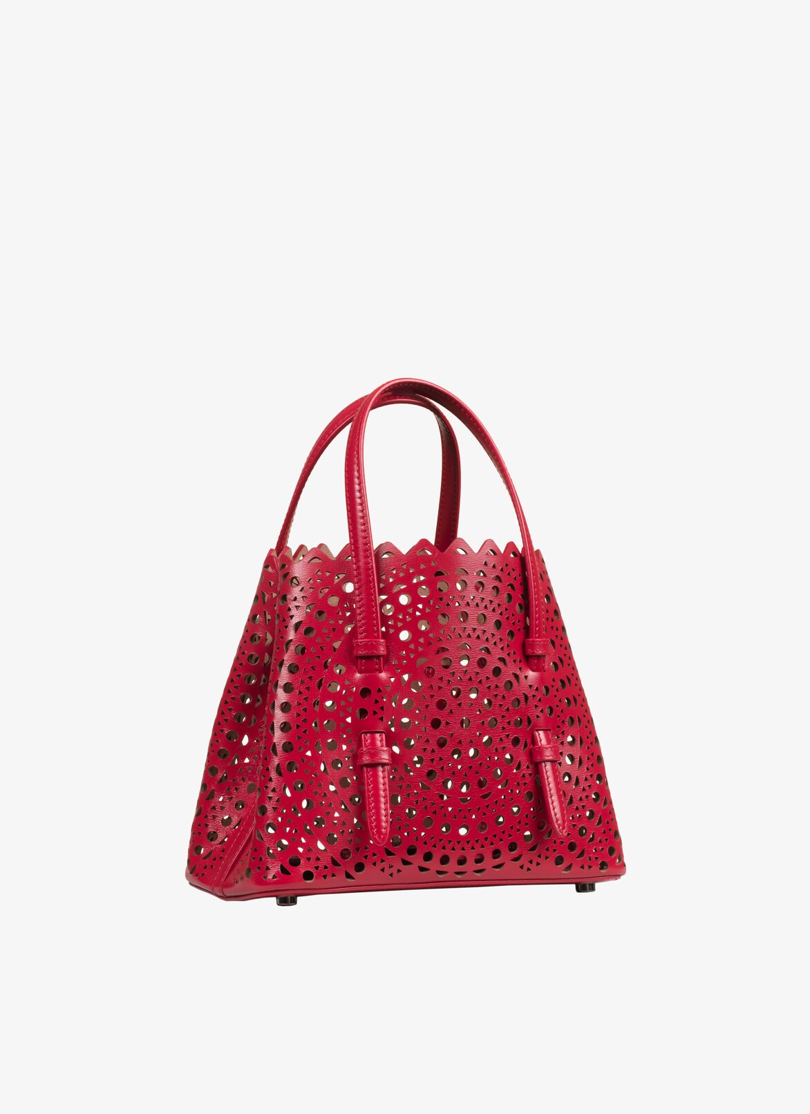 Handbags ALAÏA HANDBAGS ROSSO VERNICE